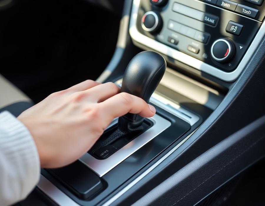 Schimbător de viteze automat în mașina de școală AutoTosa
